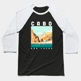 Cabo San Lucas Souvenir Mexico Family Group Trip Vacation Baseball T-Shirt